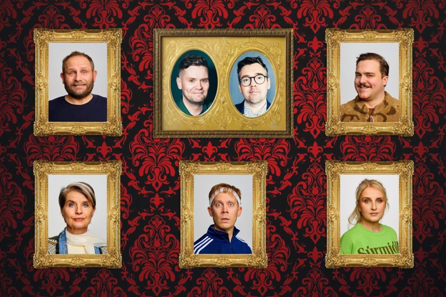 アイスランドのタスクマスターのキャスト。