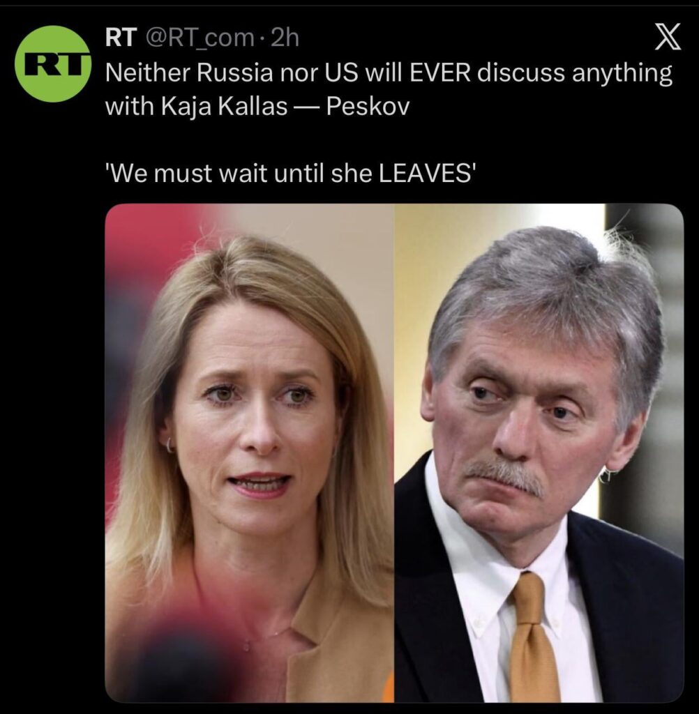 親ロシア派はコメントでカラをからかっている。エストニアの反政府勢力は、ロシアの交通手段によってむしろエストニアが親ロシア的であることを証明したと長い間叫んできた。結局のところ、正しいことをしている...?