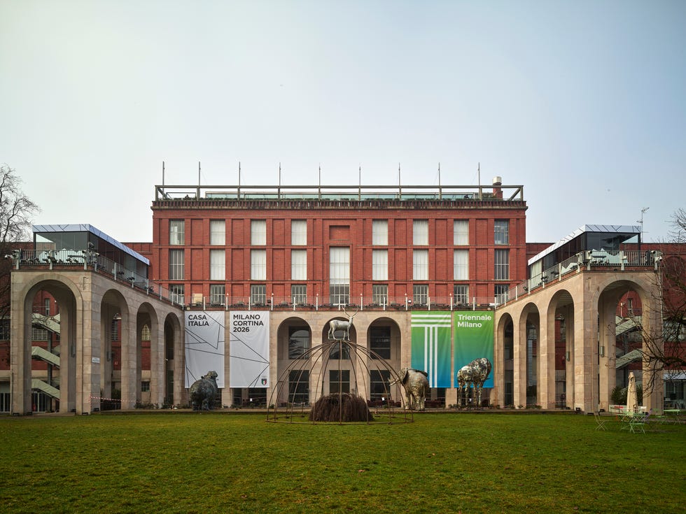 イタリア文化展示会場兼アスリートたち憩いの場、カーザ・イタリアの外観。