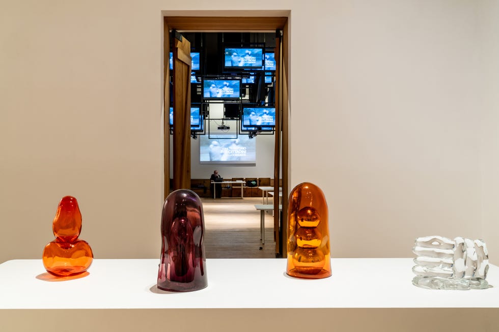 ミラノ・コルティナ2026イタリアハウス“カーザ・イタリア”。トリエンナーレ・ミラノでのインスタレーションビュー musa。撮影：simone falso