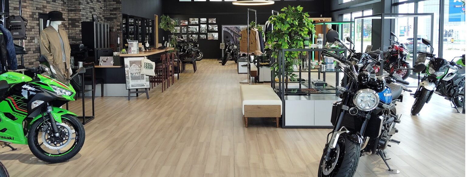 【宮城県】杜の都に新拠点！「カワサキ プラザ仙台泉」が3/5グランドオープン。五感で楽しむプレミアムな空間で、極上のバイクライフを - ラブすぽ