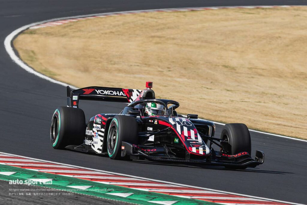 移籍の福住仁嶺が全体トップタイムで鈴鹿テストを締める。新チームから復帰の松下が5番手 – autosport web 福住仁嶺(NTT docomo Business ROOKIE)