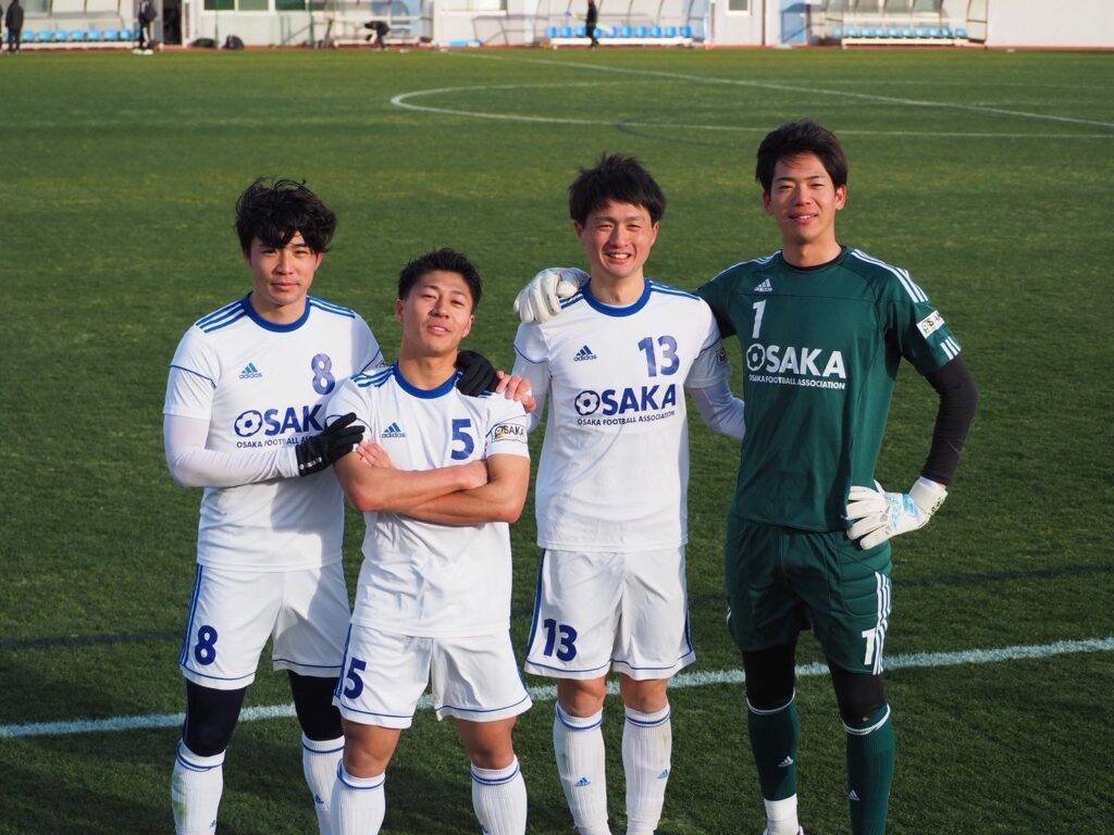 Osaka City SCの4選手が大阪府選抜チームに登場！寺村選手、山田選手、野勢選手が得点！ | 株式会社RAXUS Osaka City SCのプレスリリース