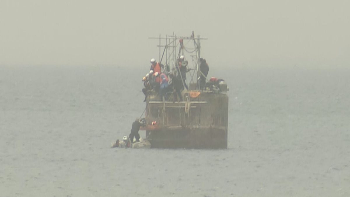 【速報】旧長生炭鉱潜水調査　潜水中の台湾ダイバー1人が死亡…11日までの調査は中止に～山口・宇部