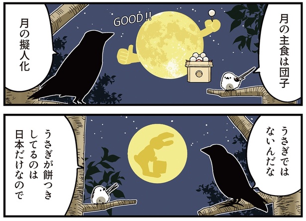 月の擬人化