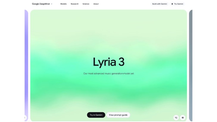 GoogleがGeminiアプリにLyria 3を実装、テキストや画像から楽曲生成が可能に - @DIME アットダイム