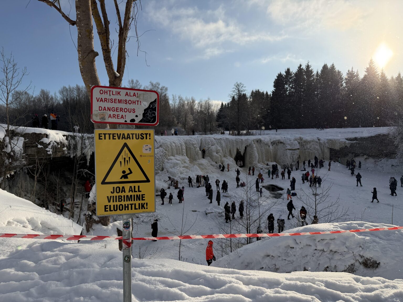 今日のジャガラの滝