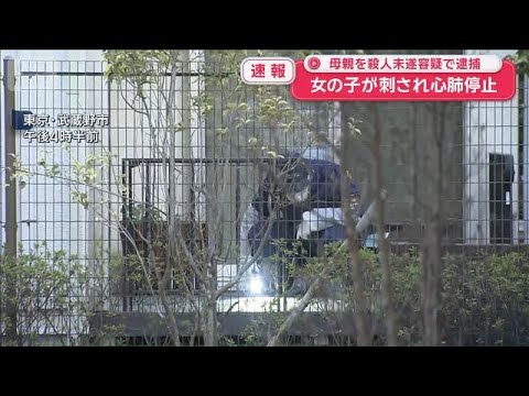 【速報】東京・武蔵野市で女の子が刺され心肺停止　母親を殺人未遂容疑で逮捕【スーパーJチャンネル】(2026年2月1日)