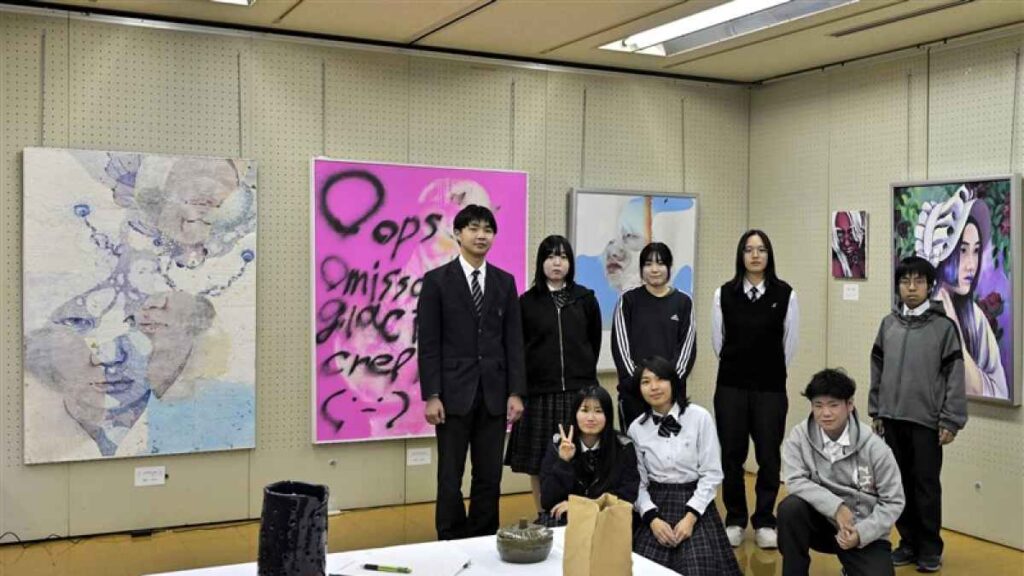 熊本県立岱志高等学校 美術工芸コース 「第9回作品制作展」｜お出かけ情報｜熊本日日新聞社