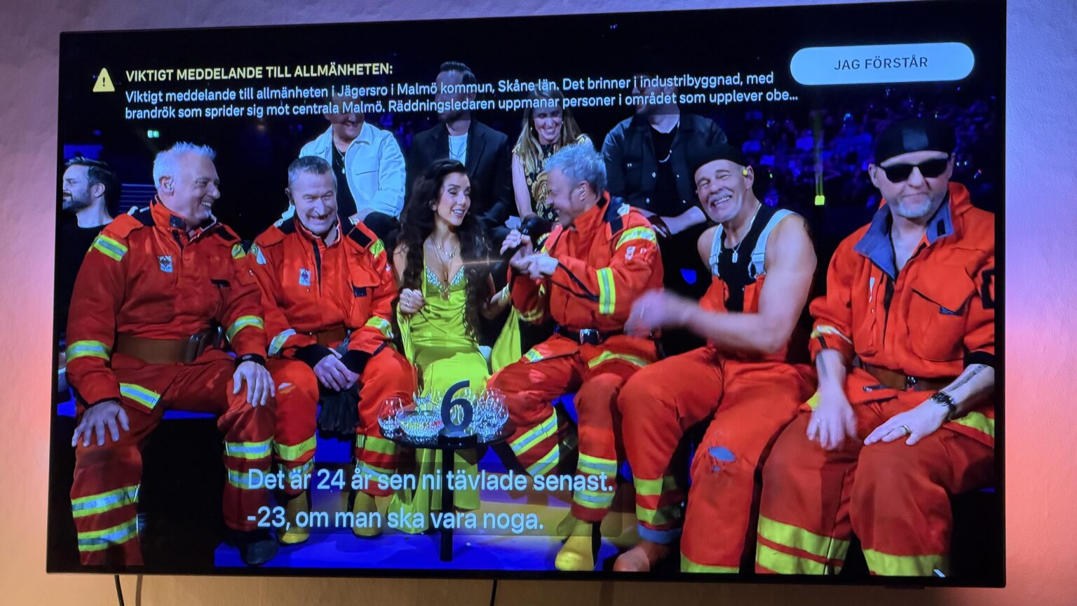 マルメは燃えています