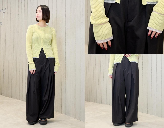 生地とシルエットにこだわりアリ！【CITY TOKYO】美パンツははき心地も◎【COORDiSNAP it Style】