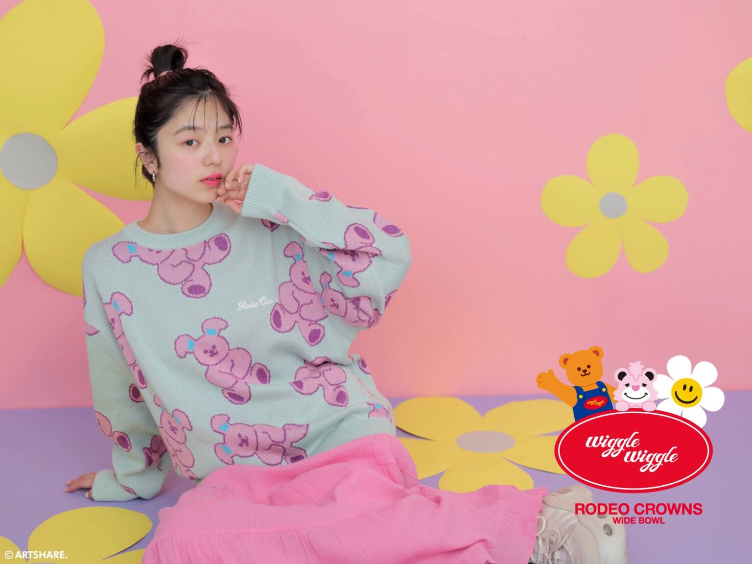 RODEO CROWNS WIDE BOWL(ロデオクラウンズ ワイドボウル)韓国のライフスタイルブランド「wiggle wiggle」と待望の初コラボレーション！