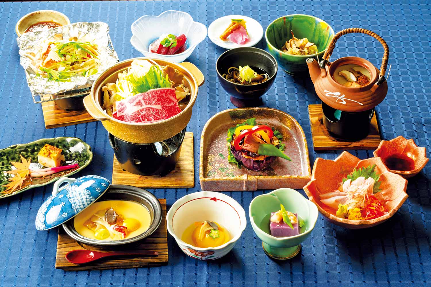 前菜からデザートまで手作りにとことんこだわった自慢の料理。