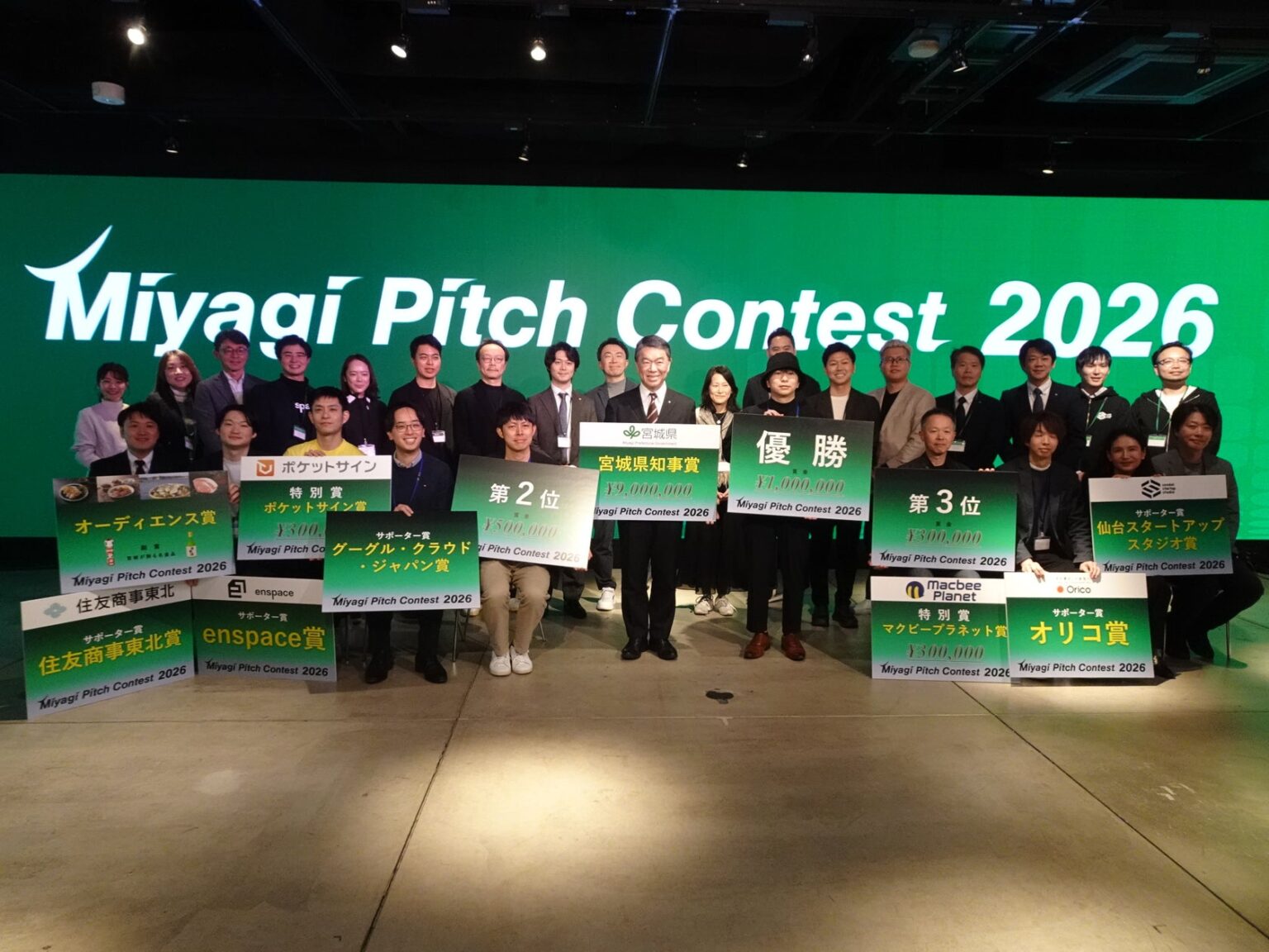 宮城県で開催のDX関連スタートアップのピッチコンテスト「Miyagi Pitch Contest 2026」、東北大発スタートアップ「NanoFrontier株式会社」が優勝！ | 宮城県DXスタートアップ創出イベント実行委員会のプレスリリース