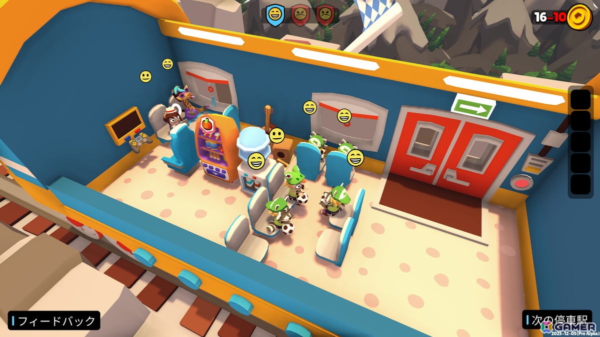 ヨーロッパの風景を横断するローグライト・ストラテジーパズルゲーム「ごちゃまぜトレイン」のデモ版が公開！Kickstarterキャンペーンも実施への画像