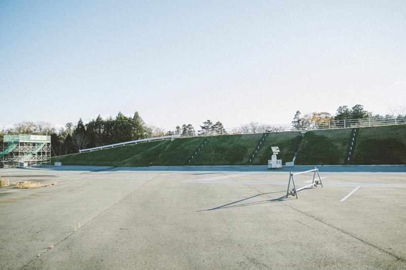 中間貯蔵施設内では、公共利用にむけた実証事業が進められている。