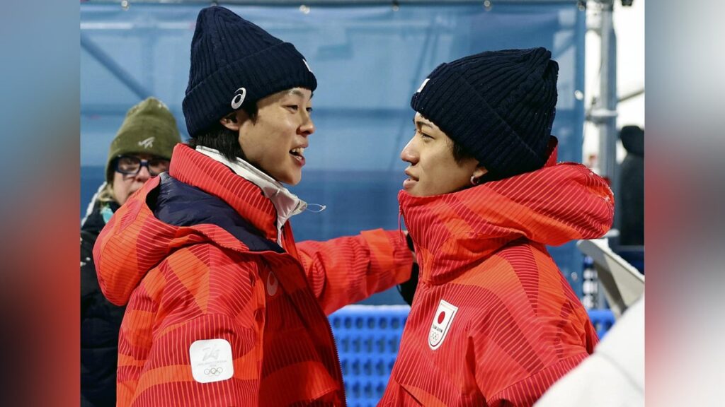 オリンピック :二階堂蓮、幻の大ジャンプにも「ディス・イズ・オリンピック」…小林陵侑とのスーパー団体６位 : 読売新聞