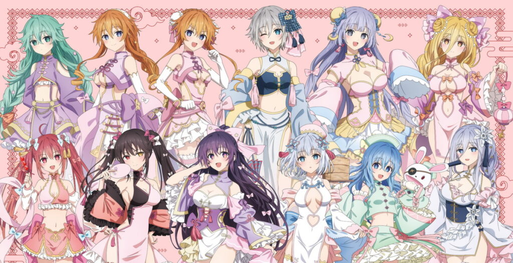 デート・ア・ライブ パステルチャイナがテーマの12周年記念グッズ 発売!