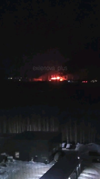 ドルジバパイプラインに供給する主要拠点であるロシアのタタールスタンのカレイキノ石油ポンプ場が今夜、ウクライナの無人航空機によって襲撃された