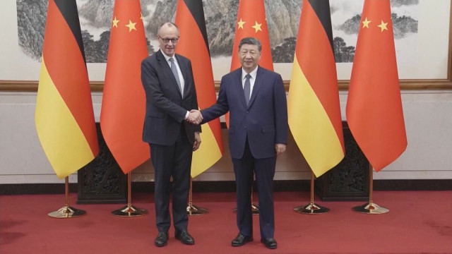 ドイツ首相が中国訪問 習近平国家主席と会談 関係強化の方針を確認(TBS NEWS DIG)|dメニューニュース(NTTドコモ) ドイツ首相が中国訪問 習近平国家主席と会談 関係強化の方針を確認