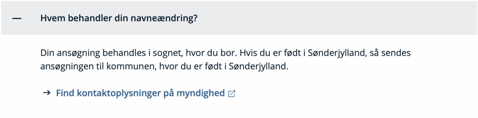 名前の変更に関して南ユトランド諸島が異なるのはなぜですか?