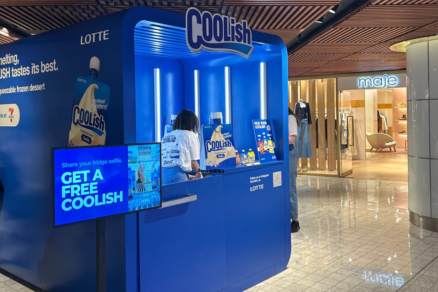 ロッテの人気アイス「クーリッシュ」がオーストラリアでポップアップ開催！ シドニー中心街のピット・ストリート・モールで – トピックス | 日豪プレス