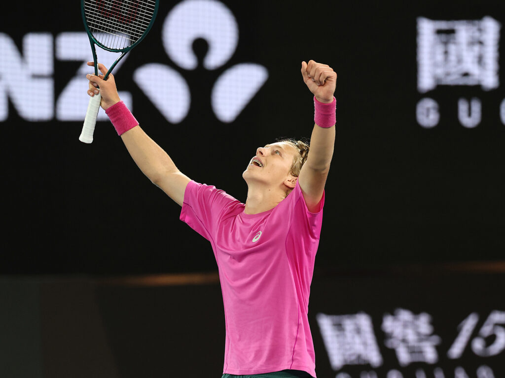 準決勝で田畑遼を倒したセシュコがハンスに逆転勝利でスロベニア人男子選手として初のジュニアグランドスラム制覇 [オーストラリアン・オープン／テニス]（テニスマガジンONLINE） - Yahoo!ニュース