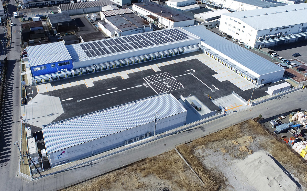 20260204asahi2 - アサヒフレッシュロジ／茨城県守谷市に食品物流拠点を移転新築、面積1.6倍に