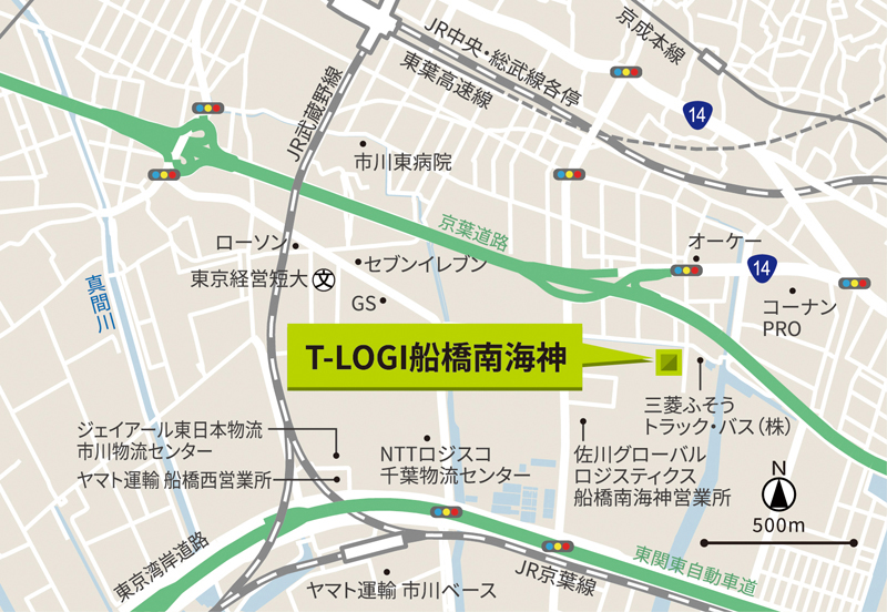20260204tokyotatemono01 - 東京建物、三井物産都市開発／千葉県船橋市でマルチテナント型の冷凍冷蔵施設着工