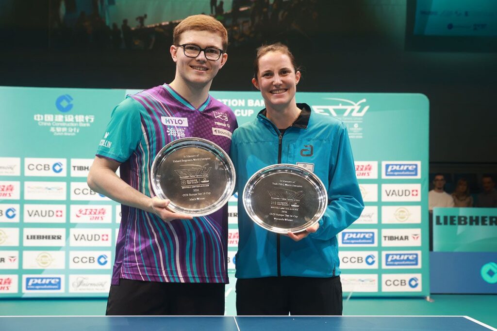 卓球 ヨーロッパ トップ16カップ　A.ルブランとヴィンターが優勝｜卓球レポート