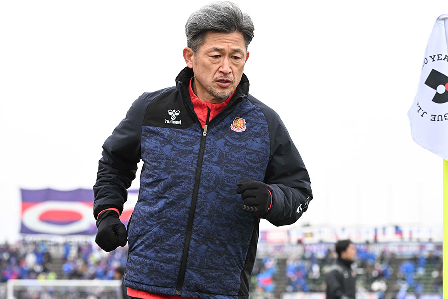 カズはベンチ外に【写真：徳原隆元】