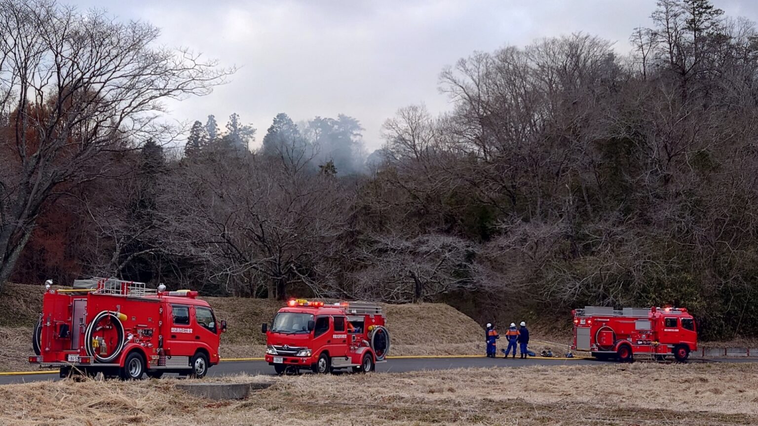 「パチパチ音がして白煙が見える」市営の広場近くにある山林で火事 約600平方メートル焼き鎮火 けが人なし 茨城・常陸太田市(TBS NEWS DIG Powered by JNN) 「パチパチ音がして白煙が見える」市営の広場近くにある山林で火事 約600平方メートル焼き鎮火 けが人なし 茨城・常陸太田市(TBS NEWS DIG Powered by JNN)