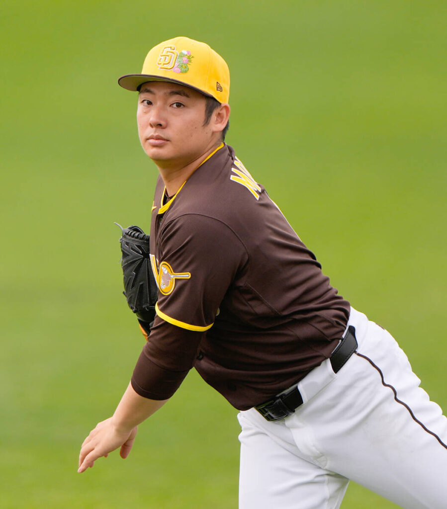 ＷＢＣ出場を辞退することになったパドレス・松井裕樹（ＡＰ）