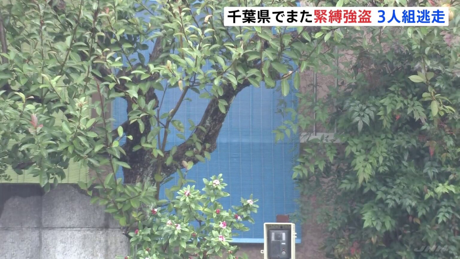 【速報】千葉・野田市の80代高齢夫婦宅に3人が押し入り手足を縛って金庫を奪取　男性がバールのようなもので殴られけが　強盗傷害事件として捜査（TBS NEWS DIG Powered by JNN）