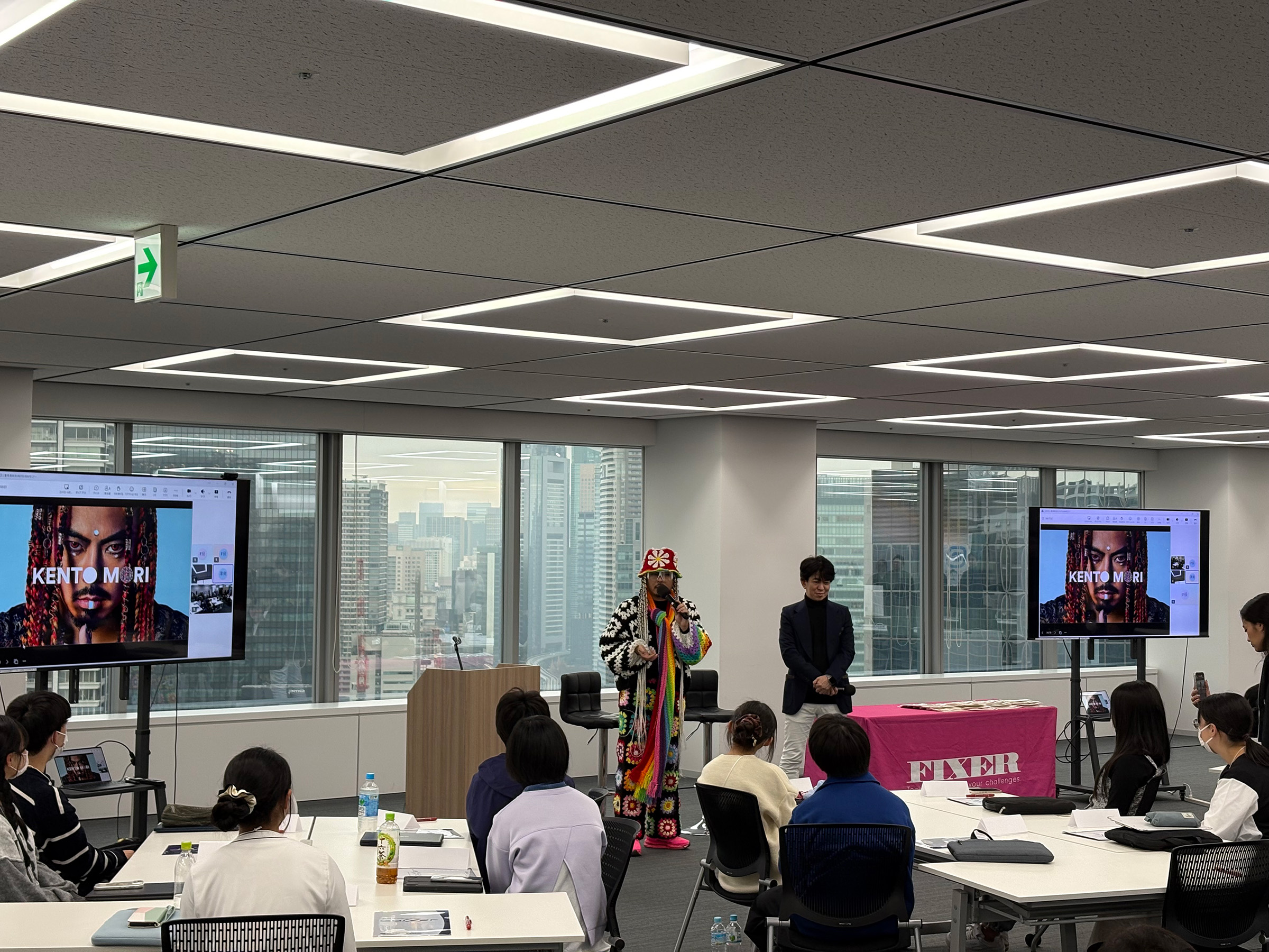 ケント・モリ様講演の様子