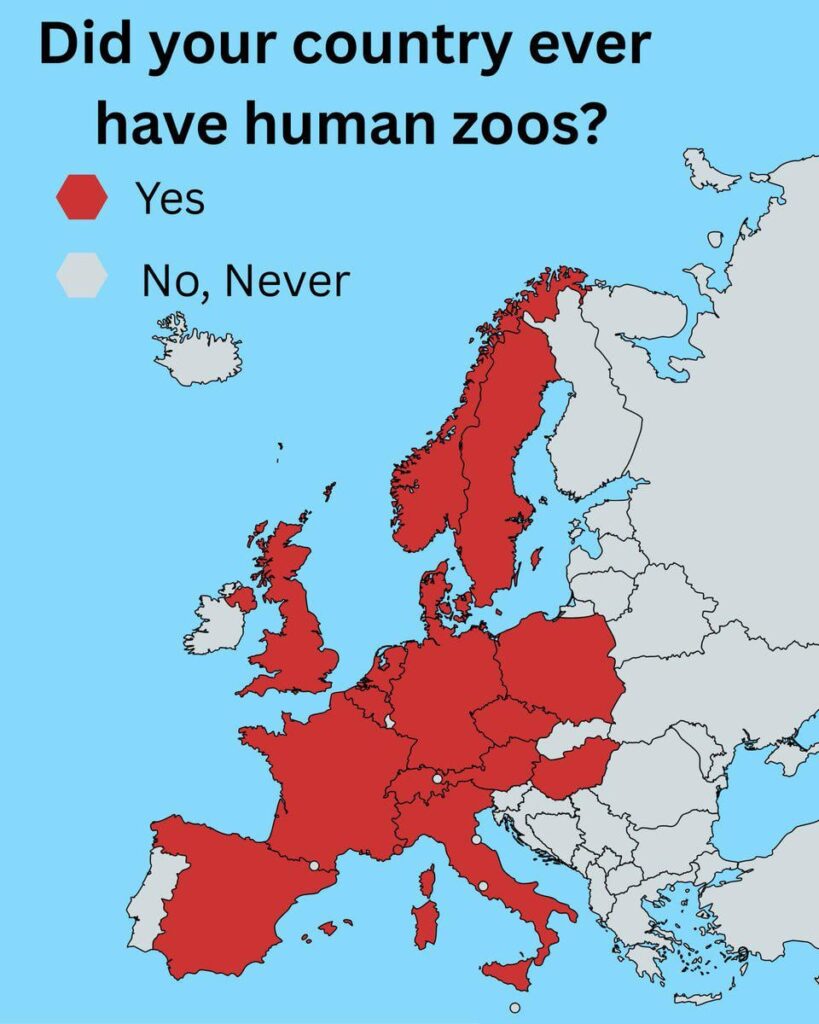 あなたの国に人間動物園があったことがありますか?