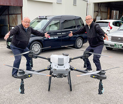 相互タクシー　乗務員が〝空の農業支援〟 | ニュース和歌山