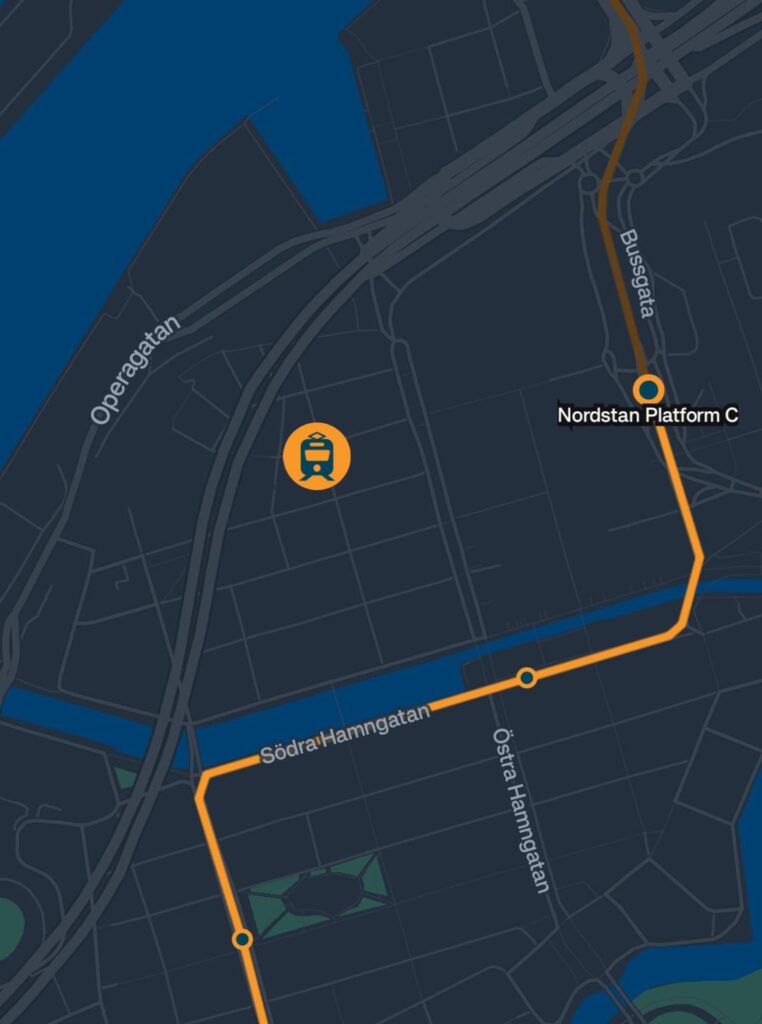 私の路面電車は一体どこへ行くのでしょうか？