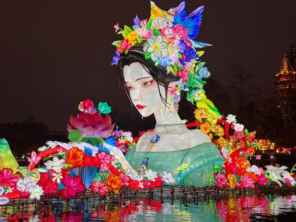 ＜写真特集＞秦淮灯会、南京市民の午年の春節を彩る