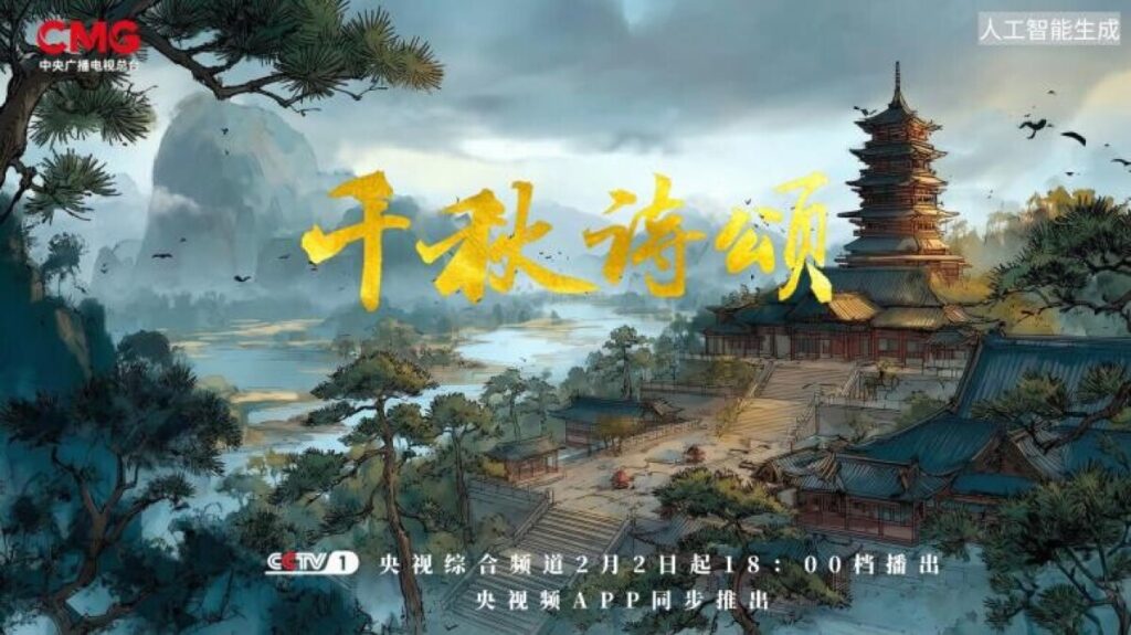 CMGのアニメ「千秋詩頌」が放送開始、AIでテキストから生成―中国