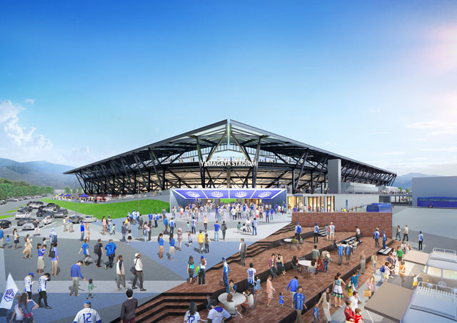山形の新スタジアム構想に最大50億円を出資 エスコン - 住宅新報web | マンション・開発・経営