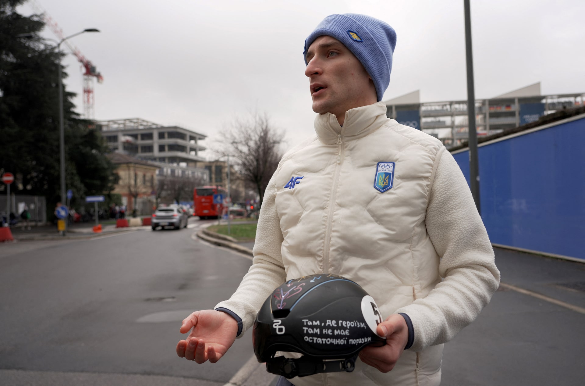 五輪=IOC、ヘルメットの文字も認めず 別のウクライナ選手に