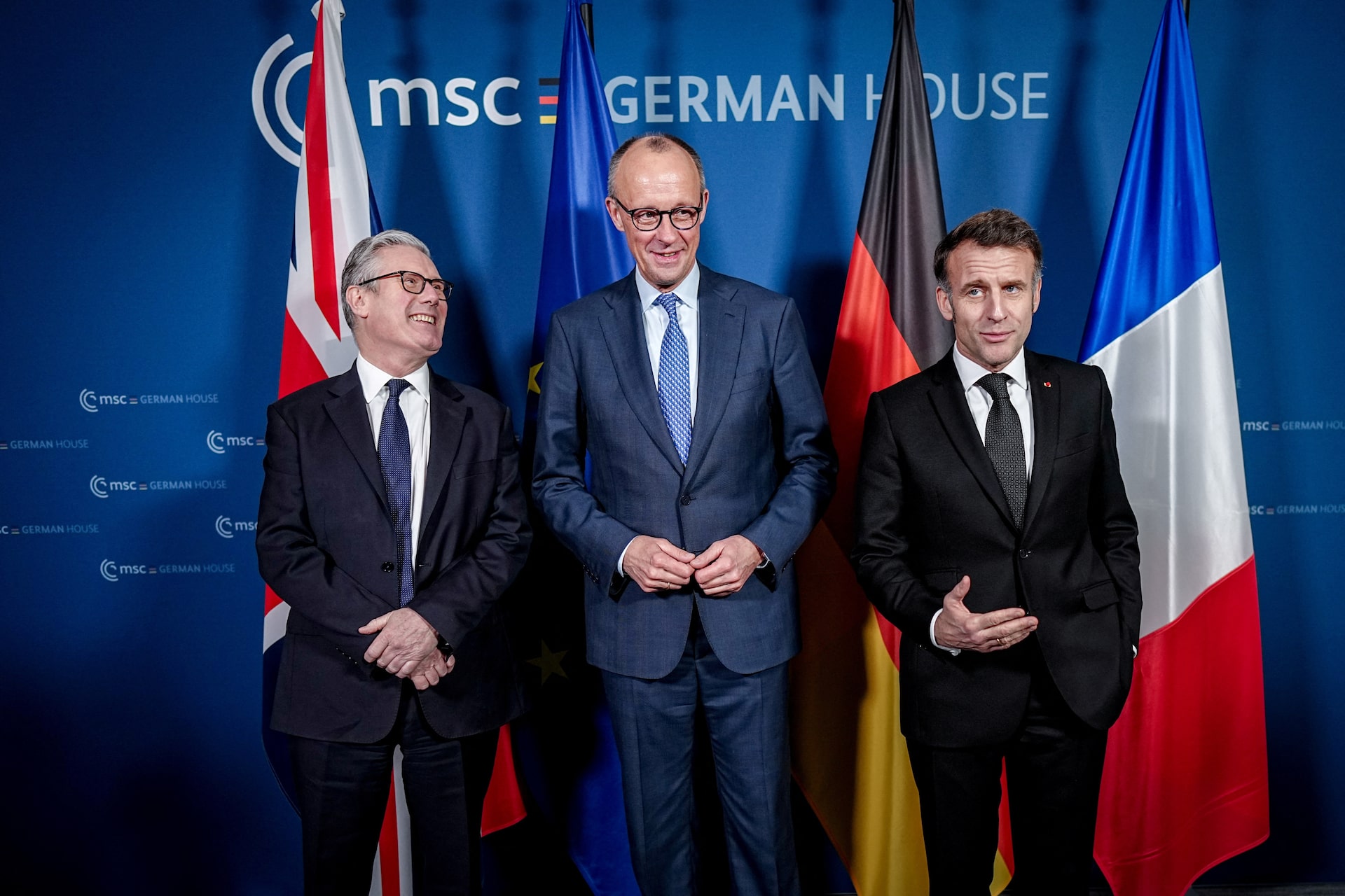 ドイツ首相、米欧の関係再構築呼びかけ　防衛力強化の必要性も