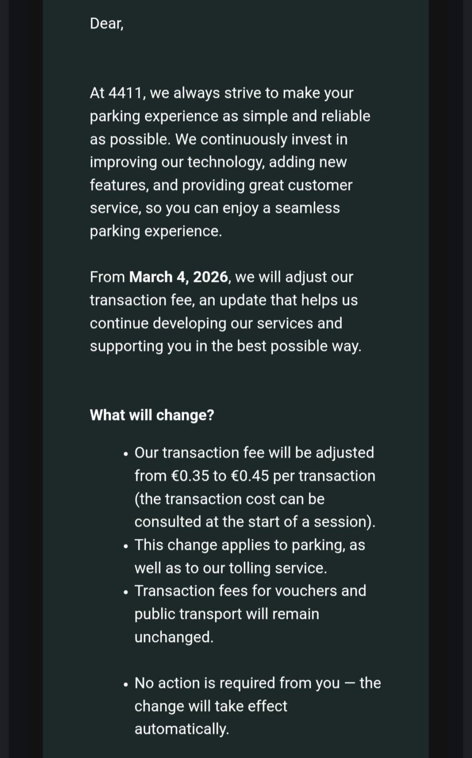 冗談ですか？ 4411 ユーロ0.45セント?