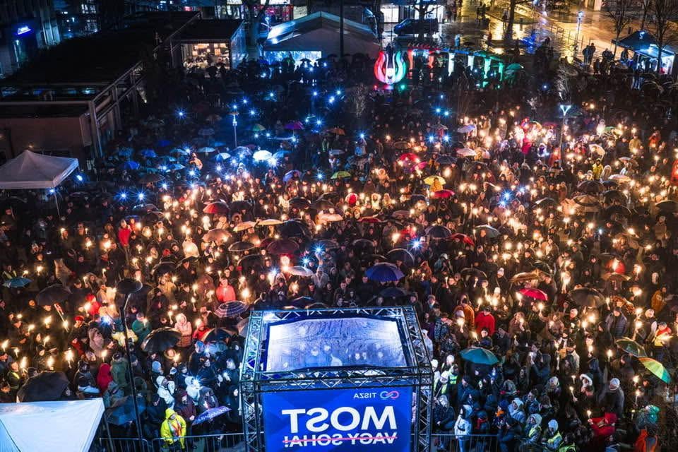 豪雨のザラエゲルセグ田舎地区