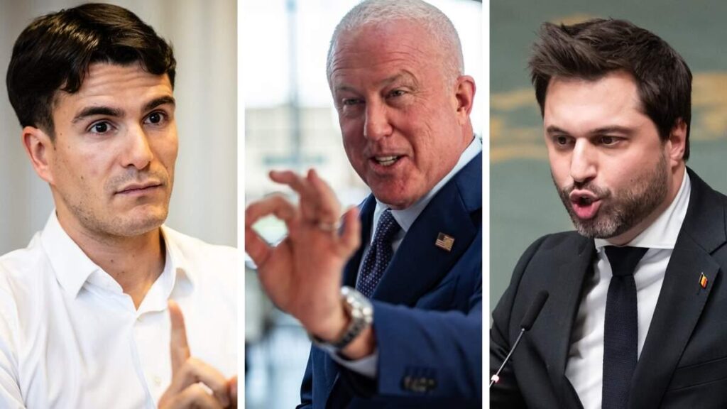 ホワイト米国大使を巡るこの問題で、２人の党指導者は異なるアプローチを選択している