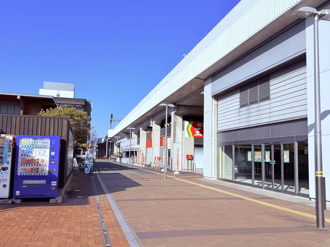 2026年4月に「や台ずし」の新店舗がオープン予定の「庄や JR高知駅店」跡地の様子