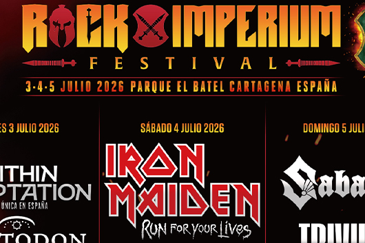 ビッグ・アクトが集うスペイン屈指のメタル・フェス “ROCK IMPERIUM FESTIVAL 2026”、日本からのオフィシャル・ツアー受付開始！　HAGANEも参戦！ | NEWS
