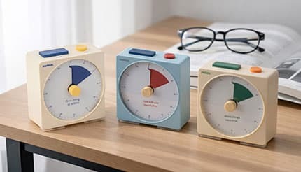 「色」で時間を知らせる Nelnaのタイマー「Focus-On Timer」 - BCN＋R