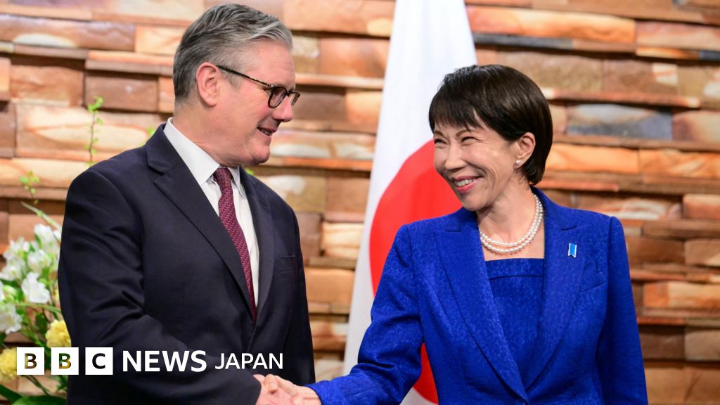 スターマー英首相訪日、高市首相をイギリスに招く - BBC